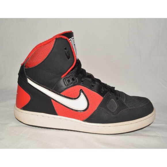 Nike Son of Force Mid Bred 616281-018 Mens 9.5 Black Red White High Top Sneakers main image 7